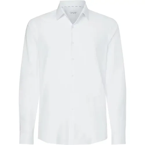 Modern Cotton Shirt , male, Sizes: XL, 2XL, L, M, 4XL, 3XL, 5XL - Calvin Klein - Modalova