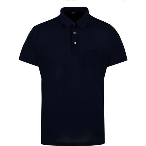 Blaues Polo-Shirt Peschici-JTP V0929 , Herren, Größe: L - Moorer - Modalova