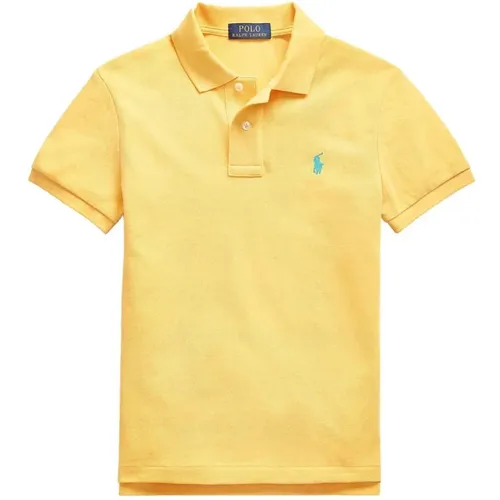 Gelbes Polo-Shirt - Kultiger amerikanischer Stil - Polo Ralph Lauren - Modalova