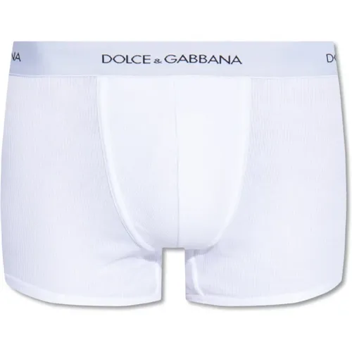 Boxershorts mit Logo - Dolce & Gabbana - Modalova