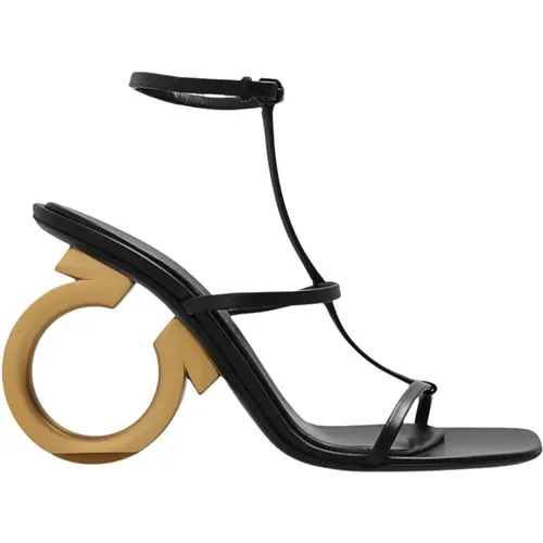 ‘Elina’ heeled sandals , female, Sizes: 3 UK, 2 1/2 UK, 4 1/2 UK, 3 1/2 UK, 4 UK - Salvatore Ferragamo - Modalova