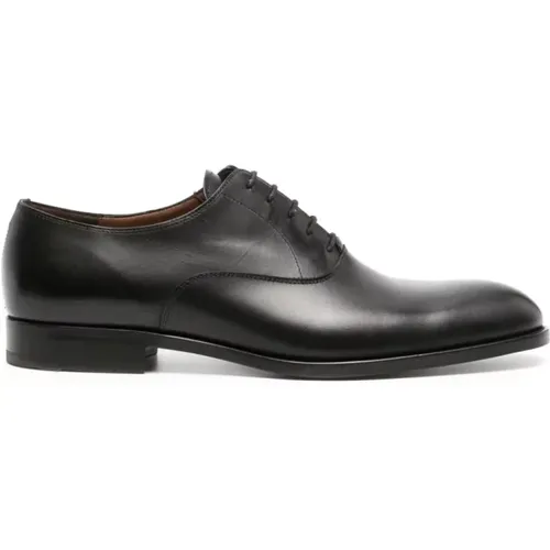 Leather Oxford Dress Shoes , male, Sizes: 11 UK, 10 UK - Fratelli Rossetti - Modalova