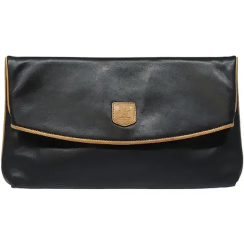 Pre-owned Leather clutches , female, Sizes: ONE SIZE - Celine Vintage - Modalova