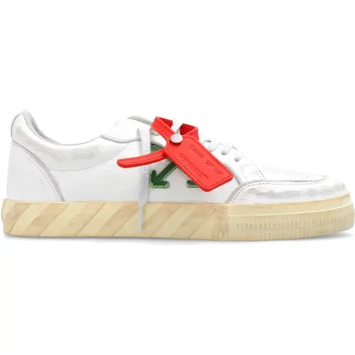 ‘Vulcanized’ sneakers , male, Sizes: 12 UK, 10 UK, 5 UK - Off White - Modalova
