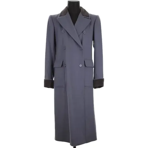 Pre-owned Wool outerwear , female, Sizes: L - Yves Saint Laurent Vintage - Modalova