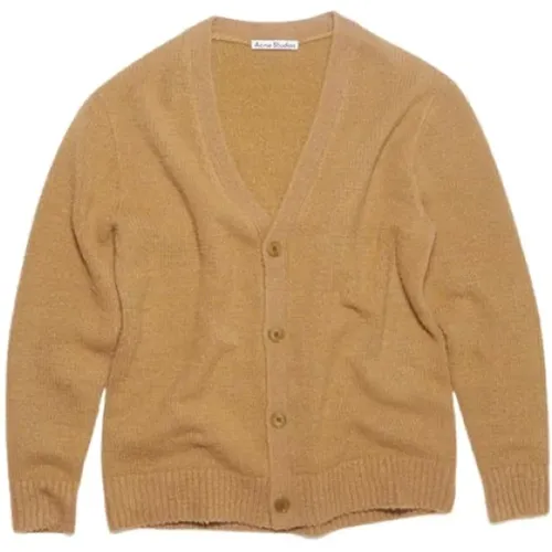 Camel Knit Sweater , male, Sizes: M, L - Acne Studios - Modalova
