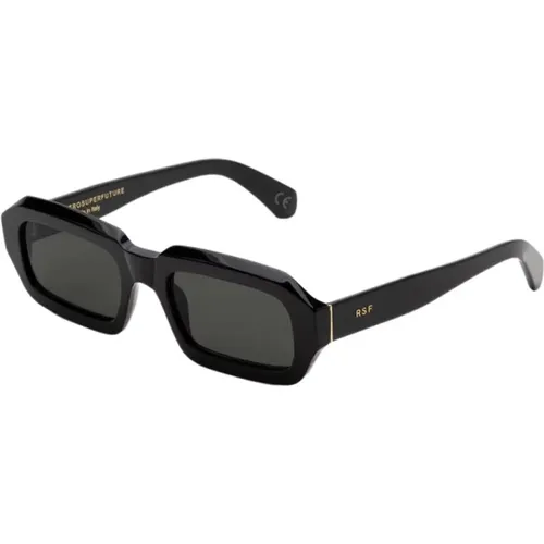 Schwarze Geist Sonnenbrille , unisex, Größe: 54 MM - Retrosuperfuture - Modalova