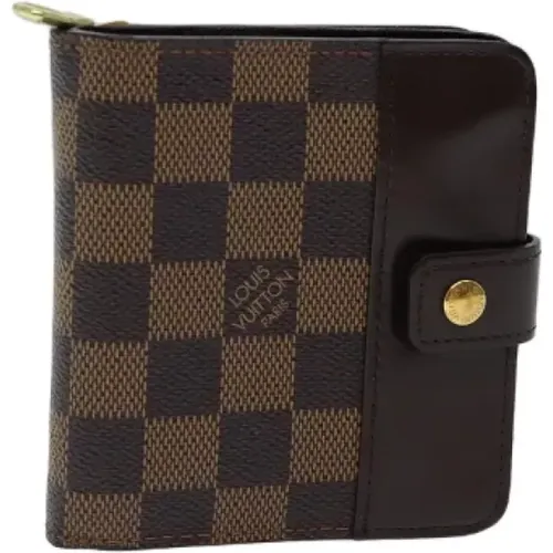 Pre-owned Coated canvas wallets , female, Sizes: ONE SIZE - Louis Vuitton Vintage - Modalova