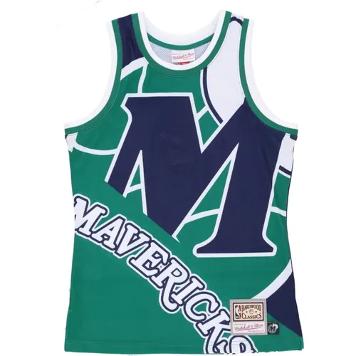 Dallas Mavericks Basketball Tank Top - Mitchell & Ness - Modalova