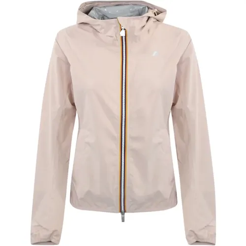 Technical Fabric Jacket , female, Sizes: M, S - K-way - Modalova