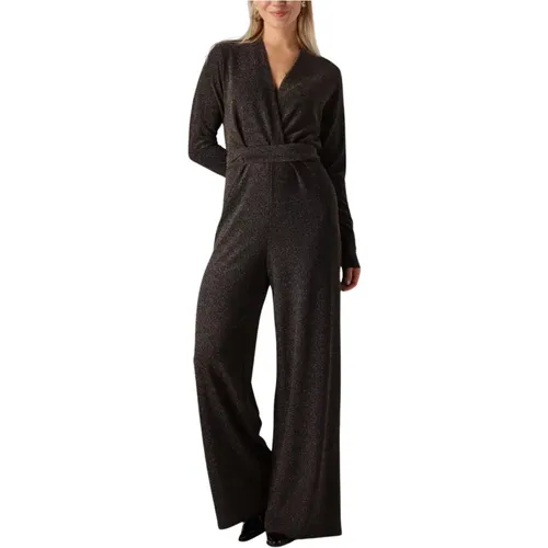 Gold Jumpsuit Vasili für Damen , Damen, Größe: L - Freebird - Modalova