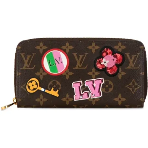 Pre-owned Canvas wallets , female, Sizes: ONE SIZE - Louis Vuitton Vintage - Modalova