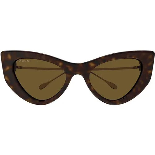 Flache Front Cat-Eye Sonnenbrille Gg1565S - Gucci - Modalova