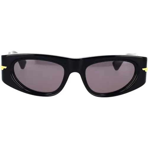 Trendy Cat-Eye Sunglasses Bv1144S 001 , female, Sizes: 51 MM - Bottega Veneta - Modalova