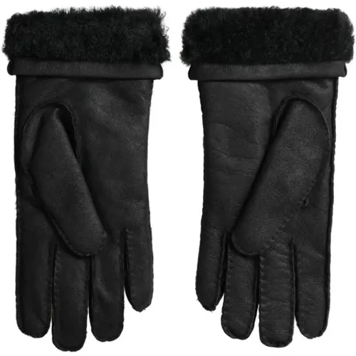 Gloves , Damen, Größe: 8 IN - Dolce & Gabbana - Modalova