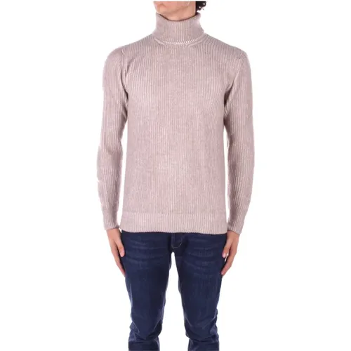 Beiger Rollkragenpullover - Tagliatore - Modalova