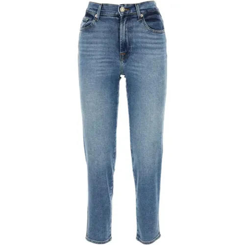 Malia Stretch Denim Jeans , Damen, Größe: W32 - 7 For All Mankind - Modalova