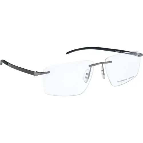 Iconic Prescription Glasses with Warranty , male, Sizes: 57 MM - Porsche Design - Modalova