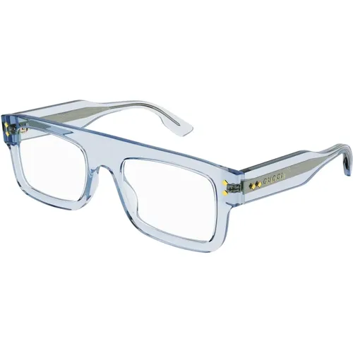 Transparent Light Eyewear Frames , unisex, Größe: 52 MM - Gucci - Modalova