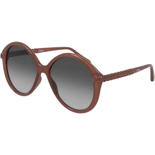 Sonnenbrille für modebewusste Frauen - Chloé - Modalova