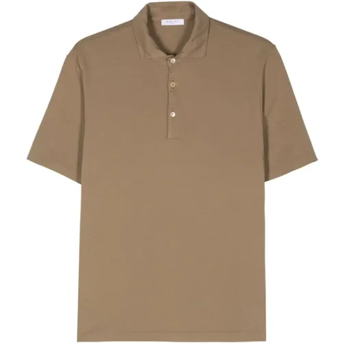Soft Jersey Dove Grey T-shirt , male, Sizes: XL, L - Boglioli - Modalova