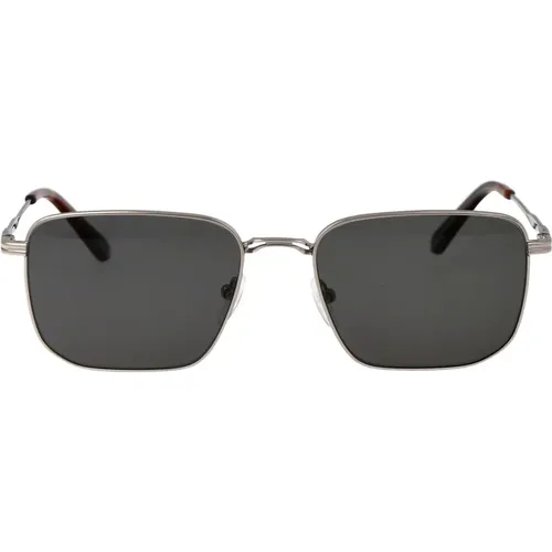 Stylish Ck23101S Sunglasses for Summer , male, Sizes: 55 MM - Calvin Klein - Modalova