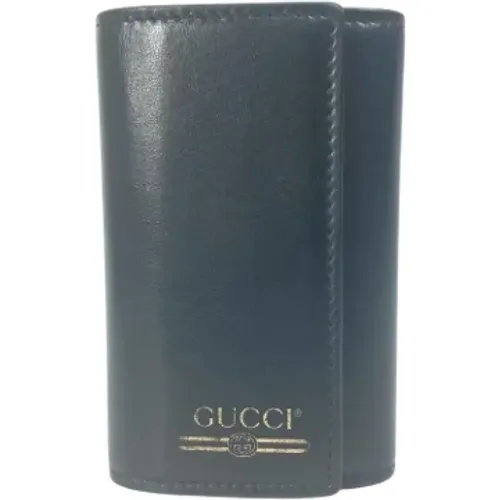 Pre-owned Leather key-holders , female, Sizes: ONE SIZE - Gucci Vintage - Modalova