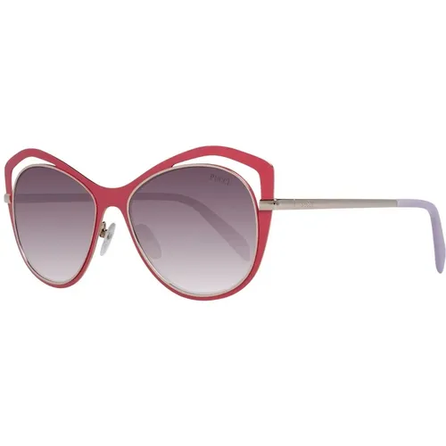 Rote Schmetterlingssonnenbrille Verlaufslinse - EMILIO PUCCI - Modalova