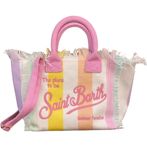 Stilvolle Strandtasche für Sommertage , Damen, Größe: ONE Size - MC2 Saint Barth - Modalova