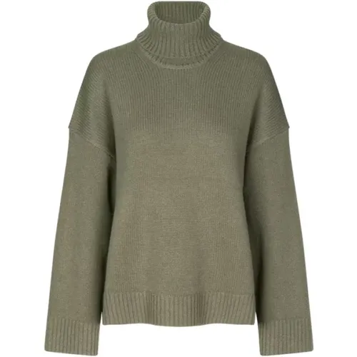 Oversized Rollkragen Wollmischung Pullover - Samsøe Samsøe - Modalova