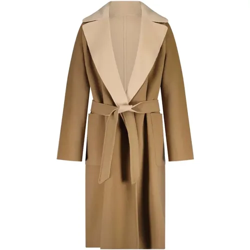 Elegant Wool Belted Coat , female, Sizes: S - Max Mara - Modalova