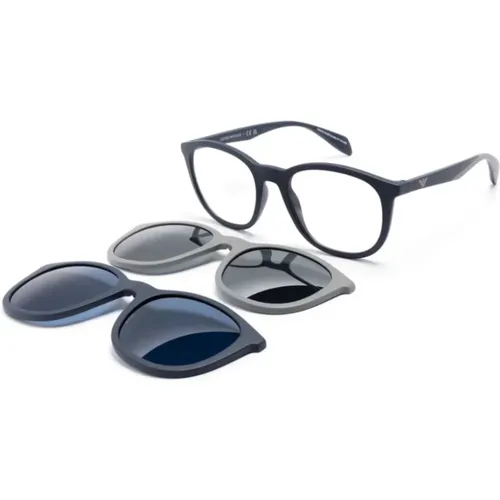 Glasses , male, Sizes: 52 MM - Emporio Armani - Modalova
