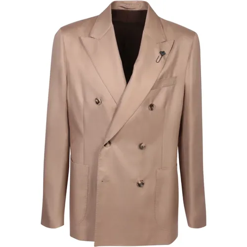 Wool-Cashmere Blend Jacket , male, Sizes: S - Lardini - Modalova