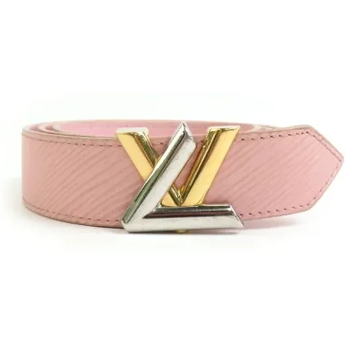 Pre-owned Leather belts , female, Sizes: ONE SIZE - Louis Vuitton Vintage - Modalova