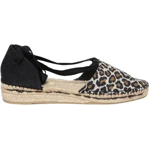 Leopard Print Espadrilles Wedge Sandals , female, Sizes: 2 UK, 4 UK, 3 UK - Castañer - Modalova