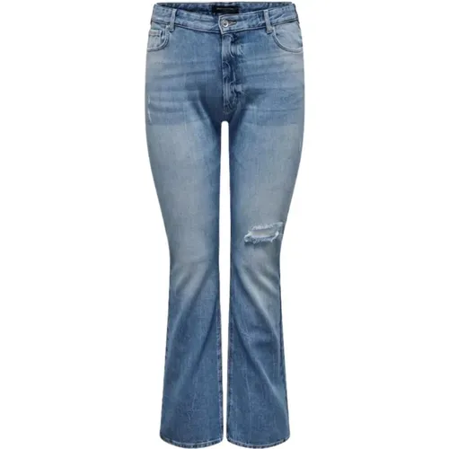 Classic Denim Jeans , female, Sizes: 3XL L32, XL L32, 2XL L32 - Only Carmakoma - Modalova