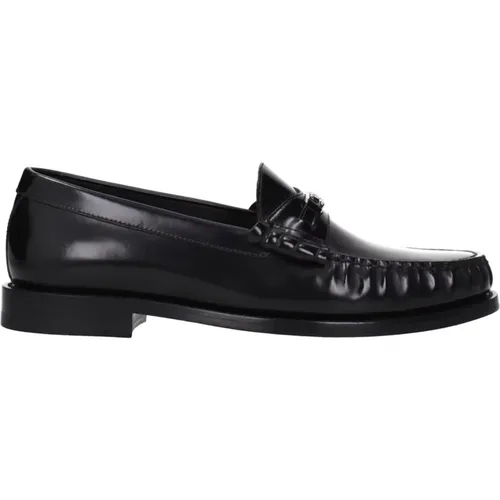 Leather Loafer Shoes Ss22 , male, Sizes: 10 UK - Celine - Modalova