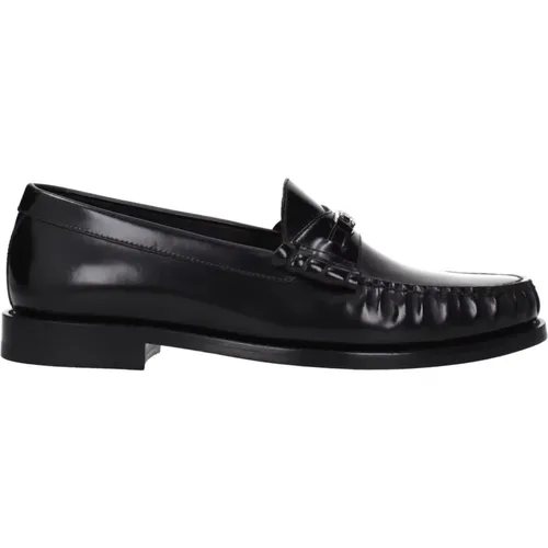 Leather Loafer Shoes Ss22 , male, Sizes: 6 1/2 UK, 6 UK - Celine - Modalova