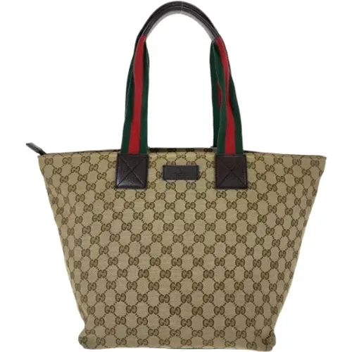 Pre-owned Canvas gucci-bags , female, Sizes: ONE SIZE - Gucci Vintage - Modalova