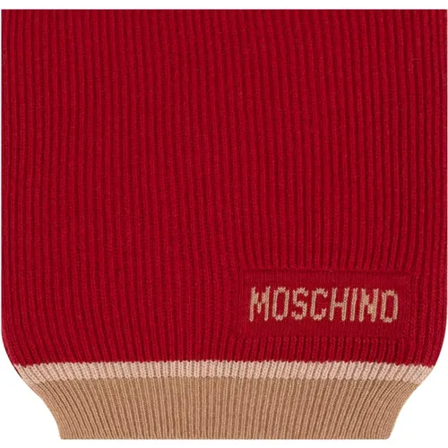 Schal mit Logo Moschino - Moschino - Modalova