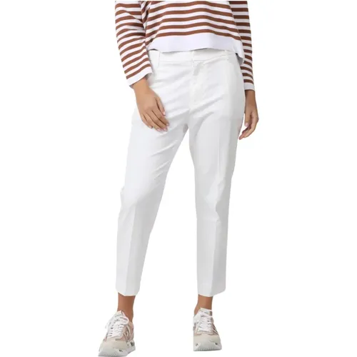 Nima Zip Pants , female, Sizes: W27, W24, W26 - Dondup - Modalova