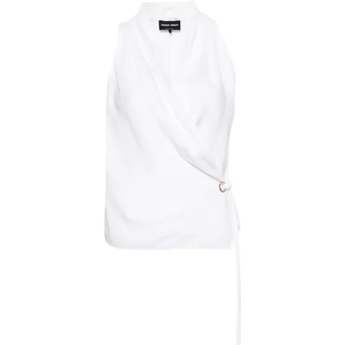 Silk Shirt , female, Sizes: M - Giorgio Armani - Modalova