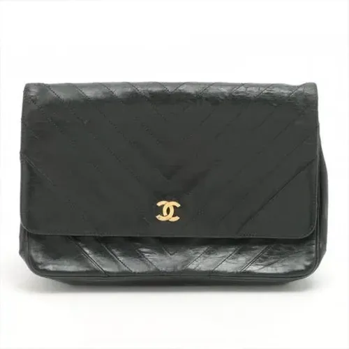 Pre-owned Leather chanel-bags , female, Sizes: ONE SIZE - Chanel Vintage - Modalova