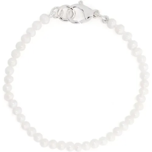 Perlen Silberkette , Damen, Größe: M - Hatton Labs - Modalova