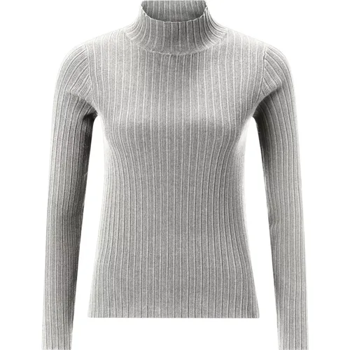 Rippstrick Rollkragenpullover , Damen, Größe: L - RICH & ROYAL - Modalova