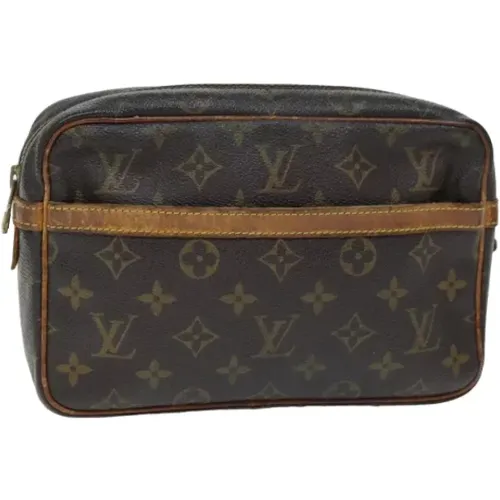 Pre-owned Canvas clutches , female, Sizes: ONE SIZE - Louis Vuitton Vintage - Modalova