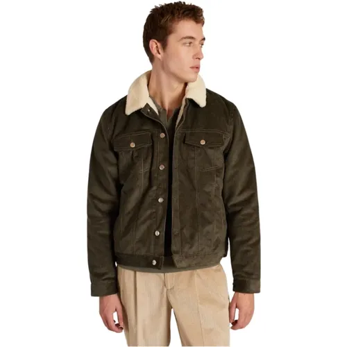 Corduroy jacket , male, Sizes: XS, M, 2XL, S, XL, L - L'Exception Paris - Modalova