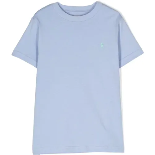Blaues Baumwoll-Polo-Pony-T-Shirt - Ralph Lauren - Modalova