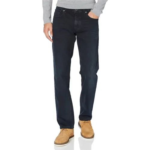 Straight Leg Jeans in Blau , Herren, Größe: W36 L36 - camel active - Modalova