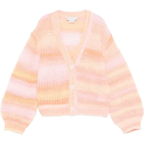 Regenbogenstreifen Kinder Cardigan Pullover - Stella Mccartney - Modalova